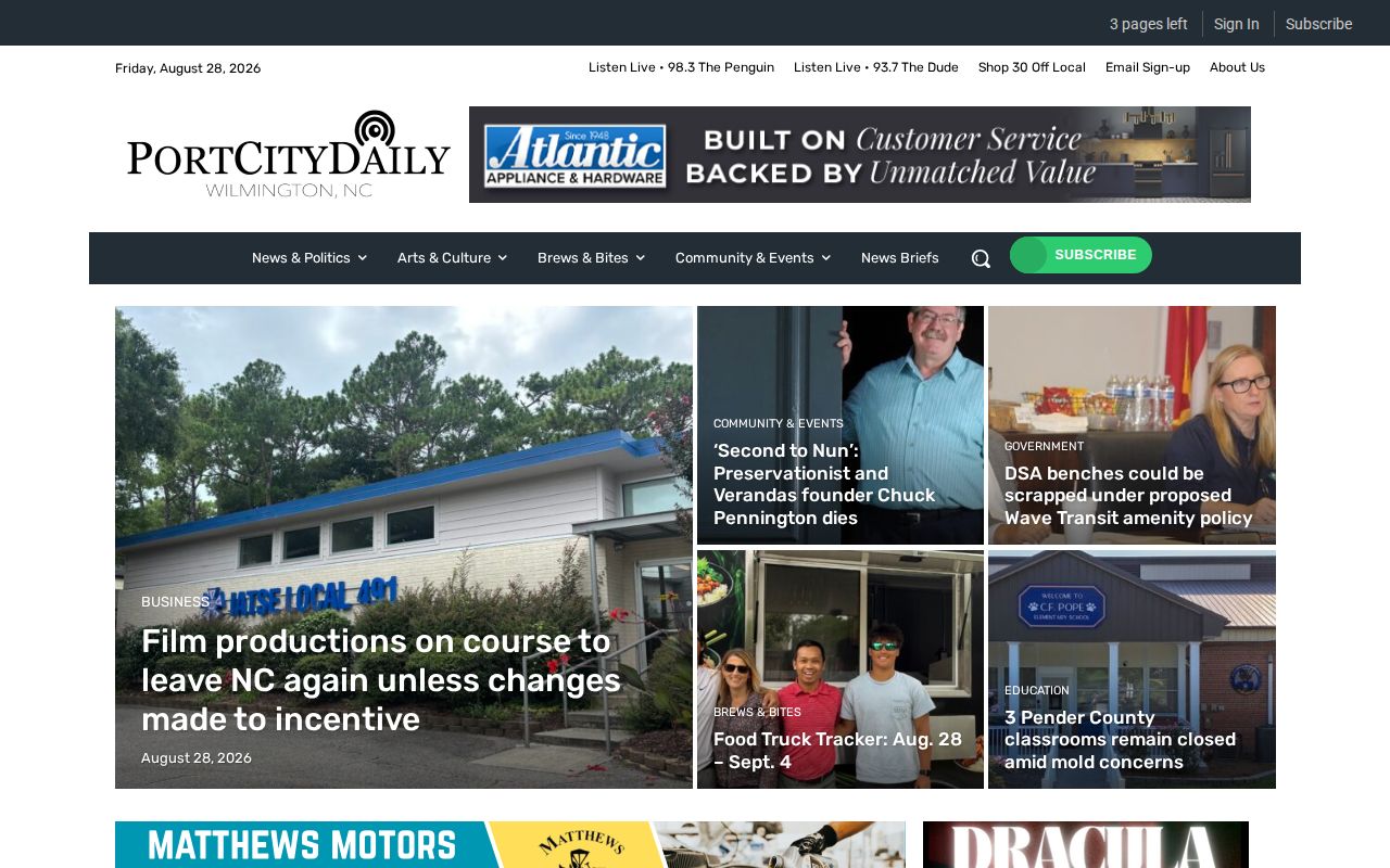 Port City Daily New Hanover local news source